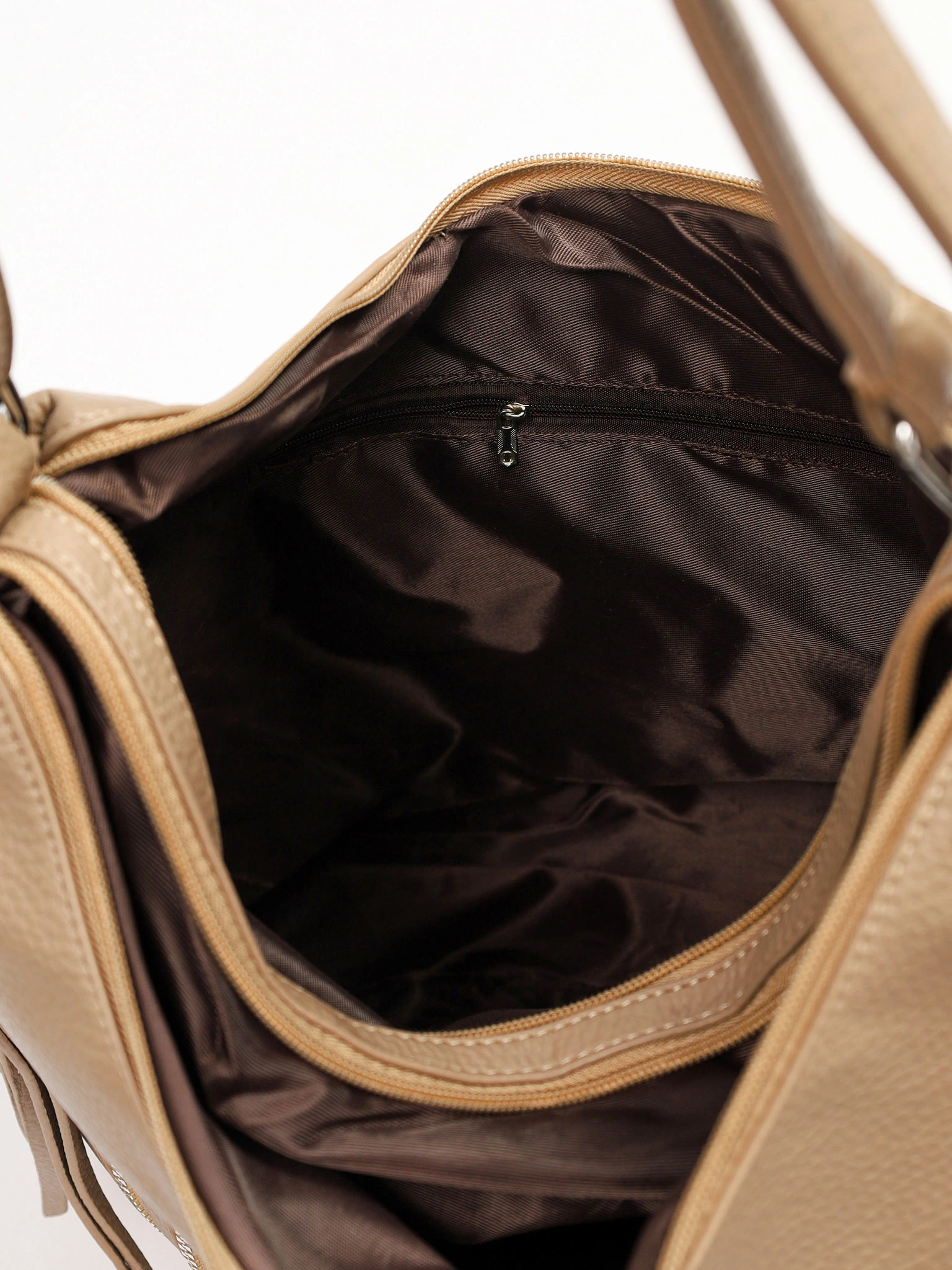 Сумка-шоппер с декоративными пуллерами в ассортименте